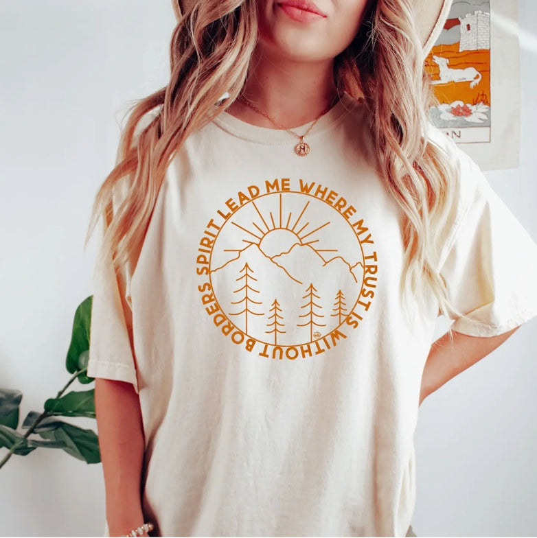 Spirit lead me-Worship Tee-Christian Apparel