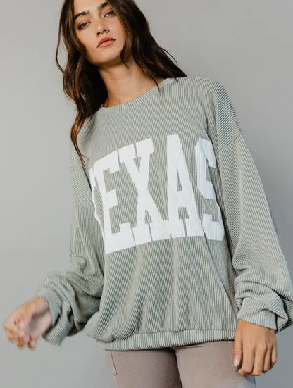 Texas Sweater in Sage