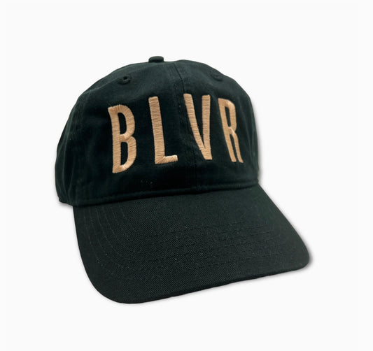 BLVR Baseball Cap in Black