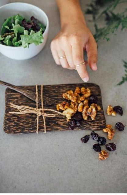 Palm Wood Cheese& Snack Board - Fair Trade - Kin Trading Post