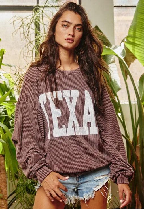 Texas Comfy Sweatshirt - Kin Trading Post