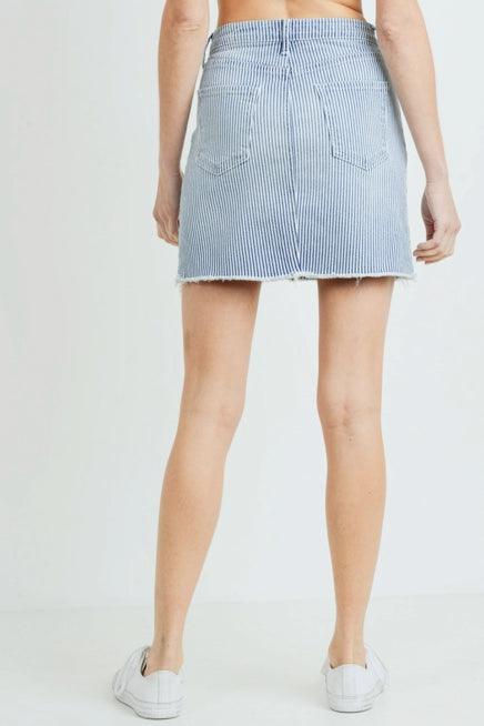 Just black hotsell denim jean skirt